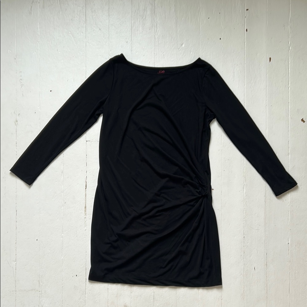 Joe Fresh Black Long Sleeve Dress